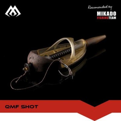 QMF SHOT Methodfeeder - MIKADO SHOT QFM SYSTEM IN-LINE FLAT Long Distance Method Feeder Futterkorb