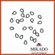 25 Stück 4mm MIKADO Rig Rings Tear Drop Link Loop - Tear