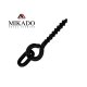 10 x MIKADO 13mm Metall Boilie Schrauben mit Ring Boili-Screws Drills Bohrer