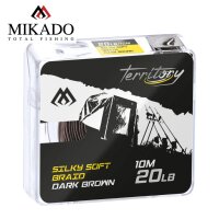10m MIKADO Silky Soft Braid braunes sehr weiches...