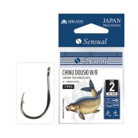 MIKADO CHINU 10 starke abgeflachte Feederhaken Method Feeder Angelhaken #14