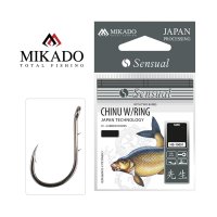 10 x MIKADO CHINU starke Angelhaken Gr. 8 zusätzliche Widerhaken