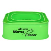 MIKADO METHOD FEEDER  Set mit 3 EVA Köderboxen Bait...