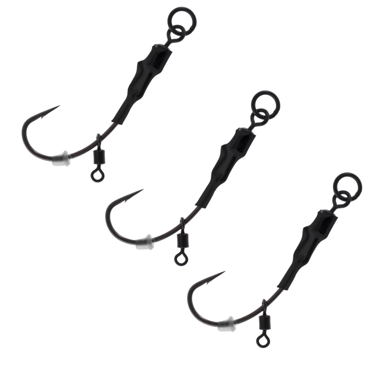 Popup Rigs 3 x MIKADO RONNIE RIG fertige Pop Up Montage Carp Rig BKK Haken, 3,79