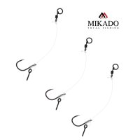 3 x MIKADO CHOD RIG ca. 8cm /20lbs fertige Pop Up Carp...