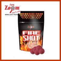 120g CARP ZOOM FIRE SHOT BOILIE 16mm Sweet Strawberry Boilie