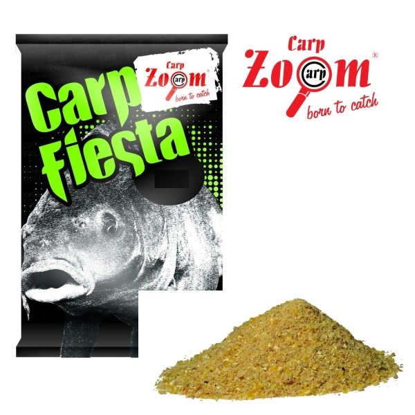 3kg CARP ZOOM CARP FIESTA - Honey Grundfutter Feederfutter Karpfenfutter