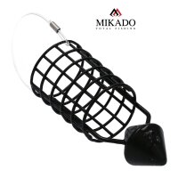 MIKADO schwarzer Speedkorb Futterkorb Ø25x35mm 40g