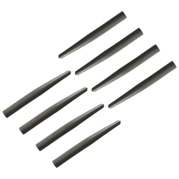 8 x MIKADO TUNGSTEN ANTI-TANGLE SLEEVE SEMI-STIFF 33 mm