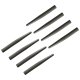 8 x MIKADO TUNGSTEN ANTI-TANGLE SLEEVE SEMI-STIFF 33 mm