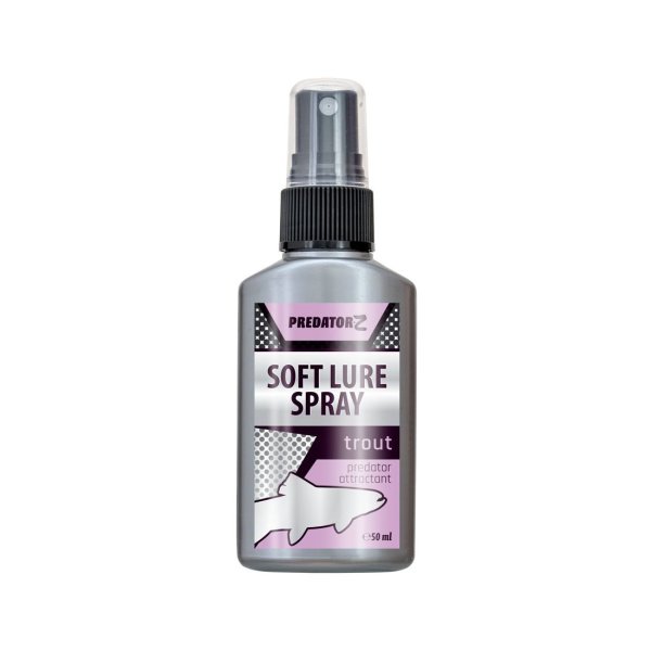 50ml PREDATOR-Z SOFT LURE SPRAY Trout Forelle Aroma Lockstoff für Kunstköder
