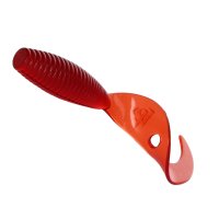 10 x MIKADO Twister Softbait Gummifische Beifänger 38mm RED