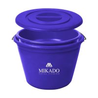 MIKADO 21L Futtereimer Groundbait Bowl Bait Bucket mit...
