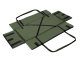 DELPHIN  kompakte Abhakmatte Carp Cradle Mat 100x45cm mit Abdeckung 3cm Polster