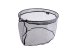 MIKADO gummierter Kescherkopf Kescher 60x50cm mit Aluminiumrahmen LANDING NET