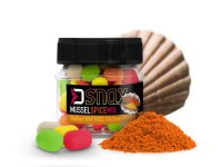 20g 10x7mm SNAX WAFTER Multicolor Mini Boilie Muschel Spice