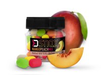 20g 10x7mm SNAX WAFTER Multicolor Mini Boilie Mango Pfirsich