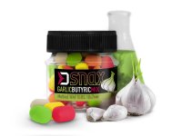 20g 10x7mm SNAX WAFTER Multicolor Mini Boilie Garlic Butyric