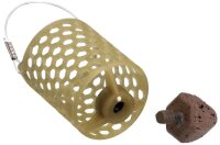 MIKADO Speedkorb Distance Feeder Futterkorb Ø30x37mm mit Wechselgewicht 30g