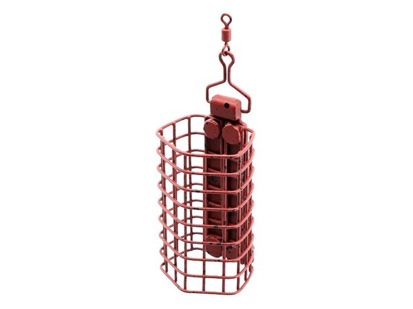 DELPHIN Magma PENTA 5-Eck Futterkorb Feeder Cage mit Wirbel 30g