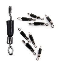 10 x DELPHIN QUICK SWAP SWIVELS feine Mikrowirbel Feederwirbel Matchwirbel #7 / 19kg