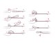 2 Stk. DELPHIN Schlaufenbinder mit Hakenlöser Loop Tyer Tool Bindewerkzeug Large