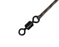 3x DELPHIN Leadcore Karpfenmontage Vorfach mit Wirbel Rig...