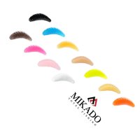 16x MIKADO 34mm Lemon Gelb künstliche Bienenmaden...