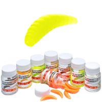 10x MIKADO 42mm Lemon Gelb künstliche Bienenmaden...