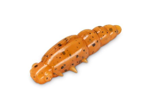 15x DELPHIN GEPARD 4cm Wespenlarve Bienenmade Forellenköder Larve Made Cheese