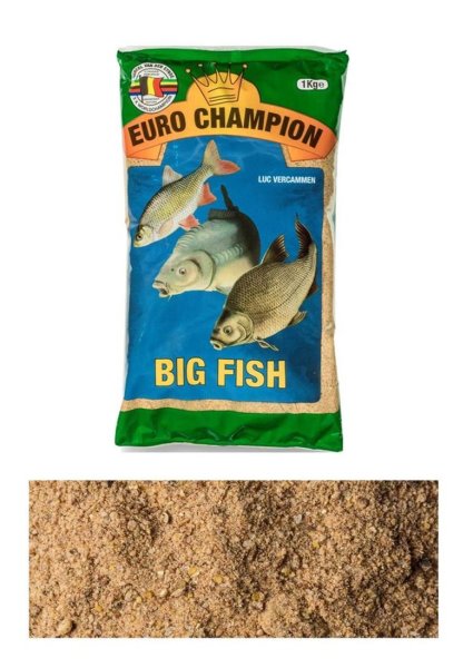 1kg VAN DEN EYNDE EURO CHAMPION BIG FISH Futter für Barssen Karpfen Schleien