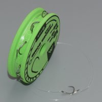 8 x MIKADO 38cm Method Feeder Rig mit Nadel / Spike und X-TRA Strong Haken Barbless Schonhaken in den Größen 6 bis 14 erhältlich