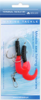 MIKADO PILK TWIST Dorschmontage Kabeljau Twister Farbe...