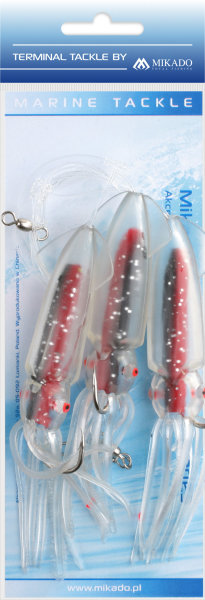 MIKADO Beifänger Paternoster 12cm SQUID Rig 3 x Haken #6/0