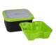 MIKADO WITH STRAINER Köderbox for Pellets mit Sieb  Pellet Wetter 17x17x8,5cm