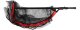 Mikado gummierter faltbarer Kescherkopf MONSTER PIKE XL 80x80x80 cm Länge 230cm