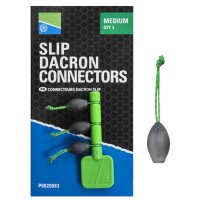 Preston MEDIUM SLIP DACRON CONNECTOR - grün...