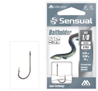 8 x MIKADO Baitholder 70cm gebundene Haken Aalhaken...