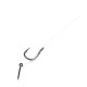8x 10cm MIKADO METHOD FEEDER MF14 Haken Feeder Rig Angelhaken mit 7mm Spike
