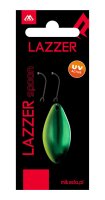 1,6g Mikado LAZZER Micro Spoon Blinker Spinnfischen Forellenangeln Barschangeln