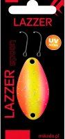 2,5g Mikado LAZZER Micro Spoon Blinker Spinnfischen Forellenangeln Barschangeln