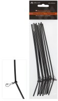10 x leicht gebogene Anti Tangle Feeder Boom Kunststoff...