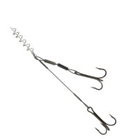1x Mikado STINGER JAWS Stahlvorfach 5+10 cm 24 kg...