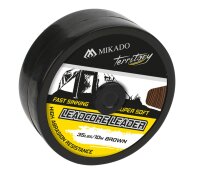 10m Mikado LEADCORE LEADER 35lbs braun Karpfenangeln...