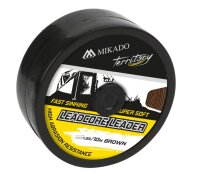 10m Mikado LEADCORE LEADER 45lbs braun Karpfenangeln...