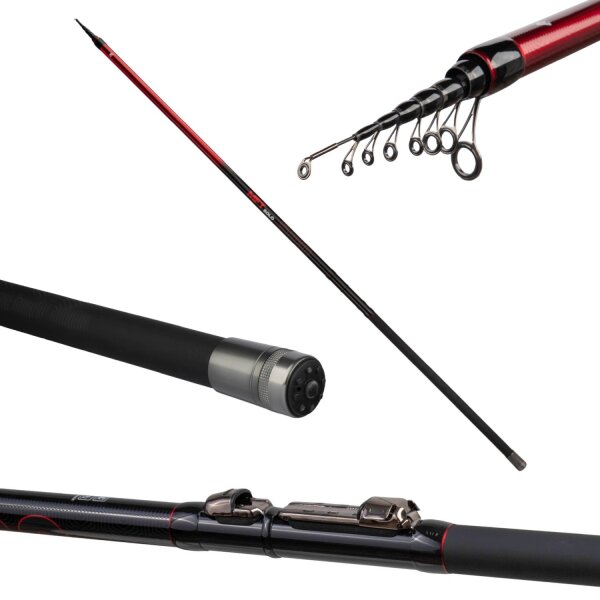 MFT 700 HI-Modulus Carbon BOLO Bologneserute beringte Stipprute 7m / 417g