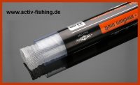 5,0m feines PVA Netz 18mm in Tube mit Stopfer, PVA-fine Mesh Aufl&ouml;sung 60-90 sek. bei 15&deg;C Wassertemperatur