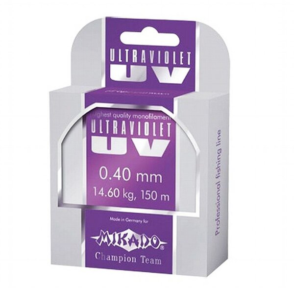 150m "ULTRAVIOLET" high Performance Angelschnur Ø 0,14mm / 2,55kg