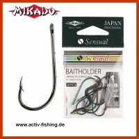 10 " MIKADO BAITHOLDER" geschmiedete Angelhaken...