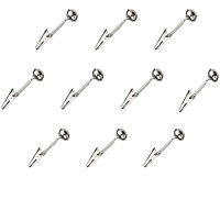 10 x Aalglöckchen Bissanzeiger mit Klemme Auswahl...